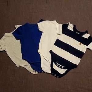Baby Gap Onsies, Set of 4, Size 3-6 Months